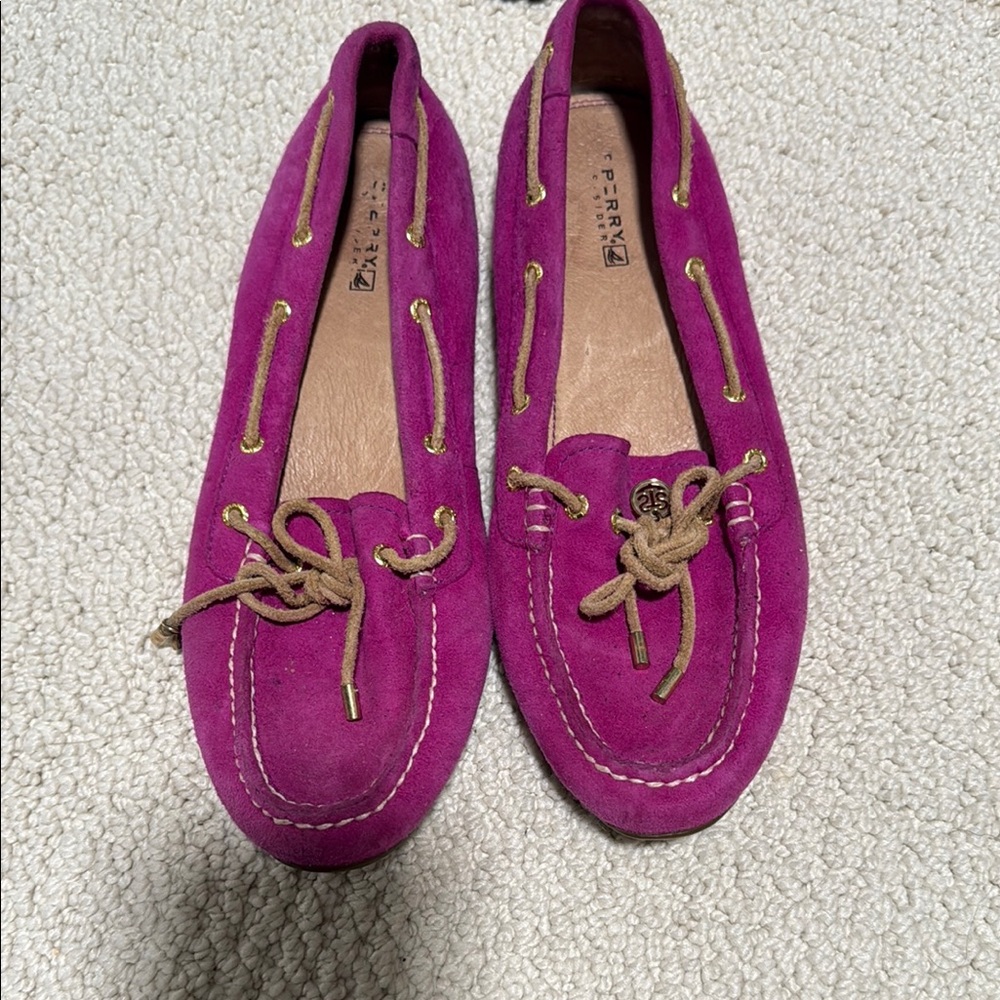 Sperry Topsider Women's Pink Suede